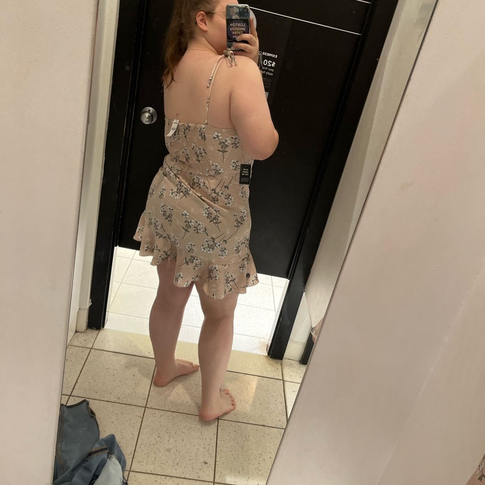 EXPRESS floral dress